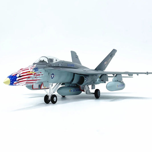 F/A-18C Bumblebee- Caza Militar Estadounidense - Escala 1/21 - Modelo plástico y resina.