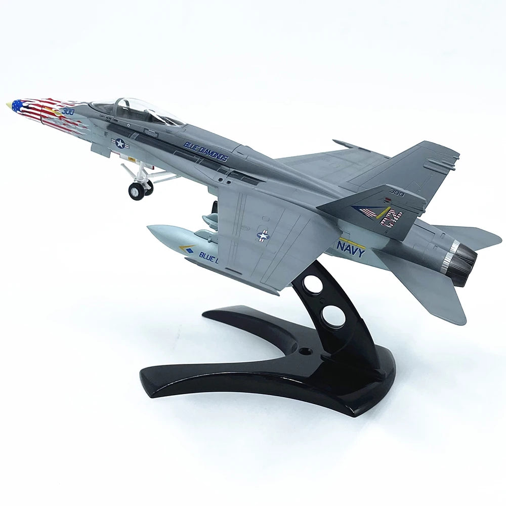 F/A-18C Bumblebee- Caza Militar Estadounidense - Escala 1/21 - Modelo plástico y resina.