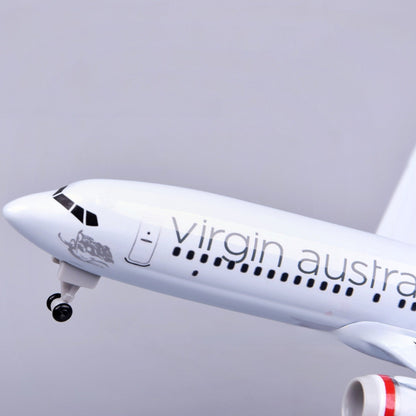 Virgin B737 MAX - Scale 1:400 - 20cm - 7.8in - Metal alloy - Scale model airplane